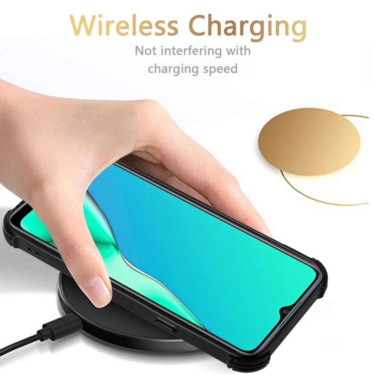 For OPPO A9 2020 / A5 2020 Dream PU + TPU Four-corner Shockproof Back Cover Case with Card Slots & Holder