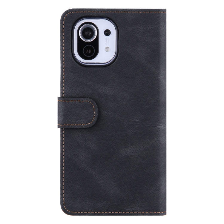 For Xiaomi Mi 11 Lite Reverse Buckle Horizontal Flip PU Leather Case with Holder & Card Slot & Wallet