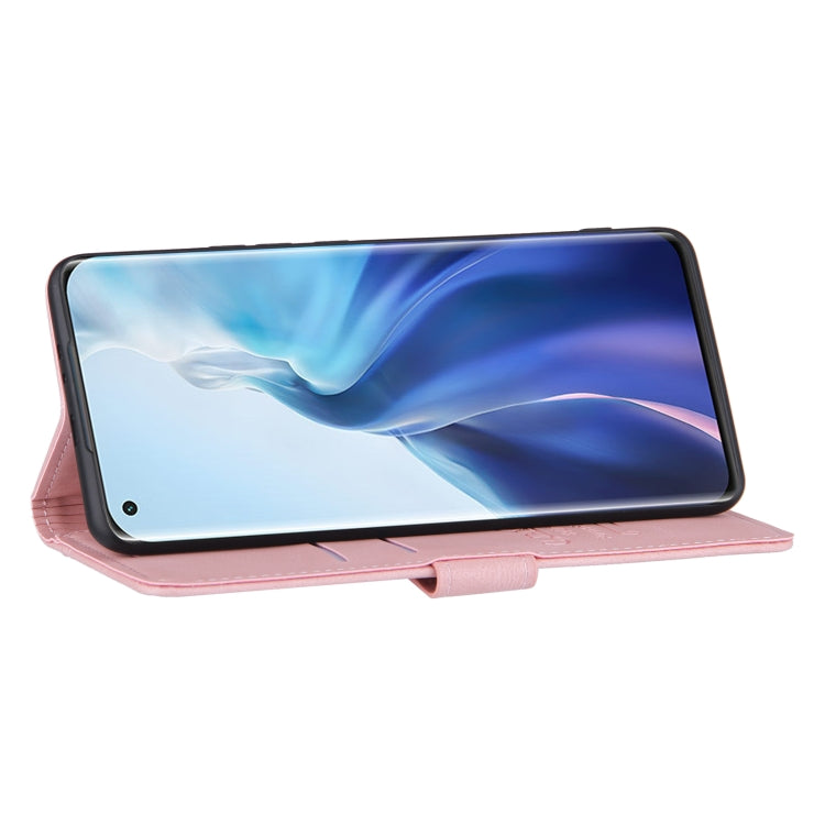 For Xiaomi Mi 11 Reverse Buckle Horizontal Flip PU Leather Case with Holder & Card Slot & Wallet