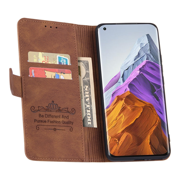 For Xiaomi Mi 11 Pro Reverse Buckle Horizontal Flip PU Leather Case with Holder & Card Slot & Wallet