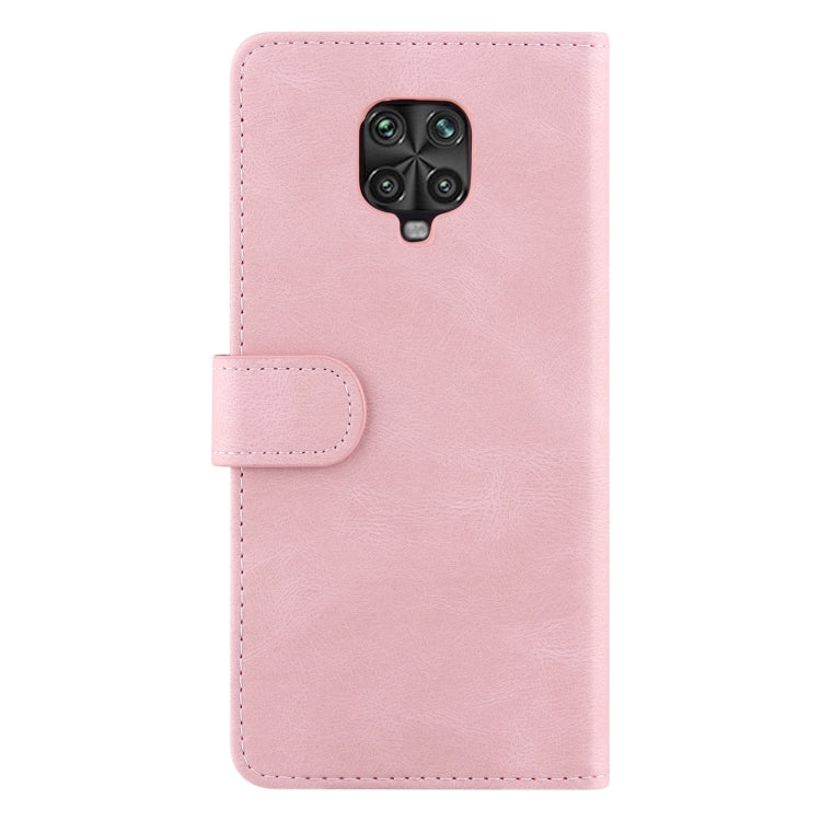 For Xiaomi Redmi Note 9 Pro Reverse Buckle Horizontal Flip PU Leather Case with Holder & Card Slot & Wallet