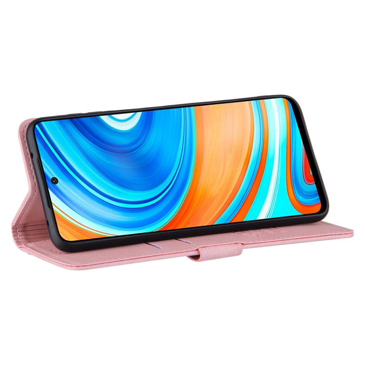 For Xiaomi Redmi Note 9 Pro Reverse Buckle Horizontal Flip PU Leather Case with Holder & Card Slot & Wallet