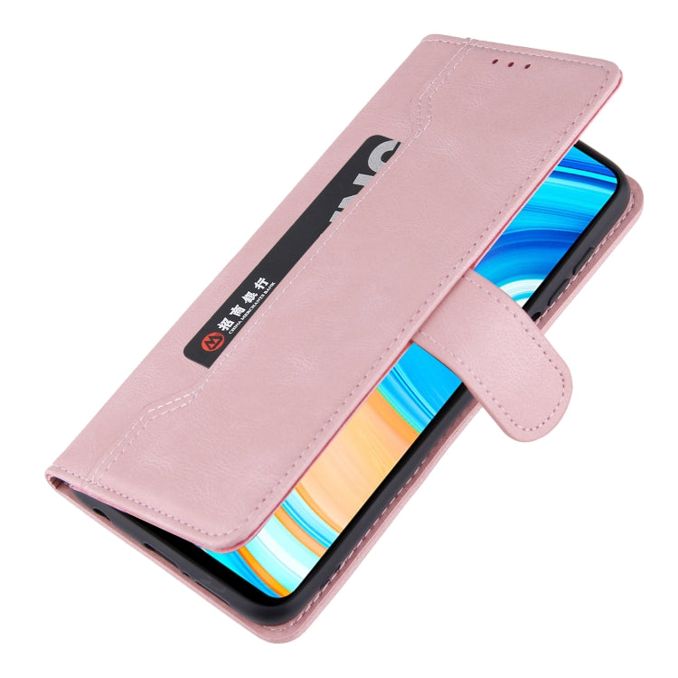 For Xiaomi Redmi Note 9 Pro Reverse Buckle Horizontal Flip PU Leather Case with Holder & Card Slot & Wallet