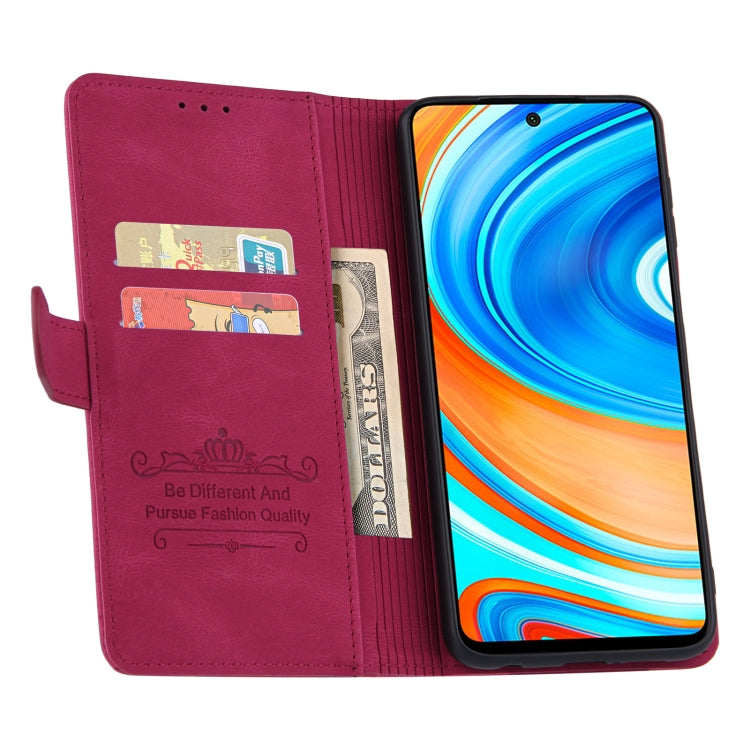 For Xiaomi Redmi Note 9 Pro Reverse Buckle Horizontal Flip PU Leather Case with Holder & Card Slot & Wallet