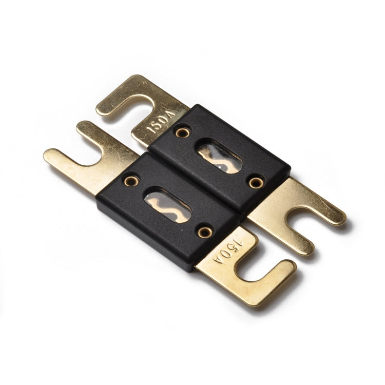 A0108 5 PCS 150A Gold-plated Large Forkbolt Car ANL Fuse