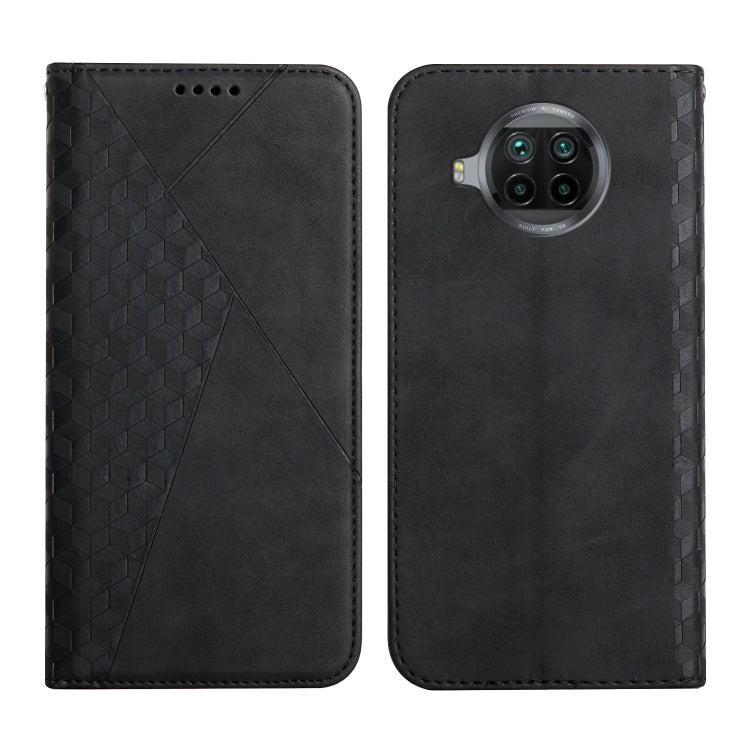 For Xiaomi Mi 10T Lite 5G Diamond Pattern Splicing Skin Feel Magnetic Horizontal Flip Leather Case with Card Slots & Holder & Wallet
