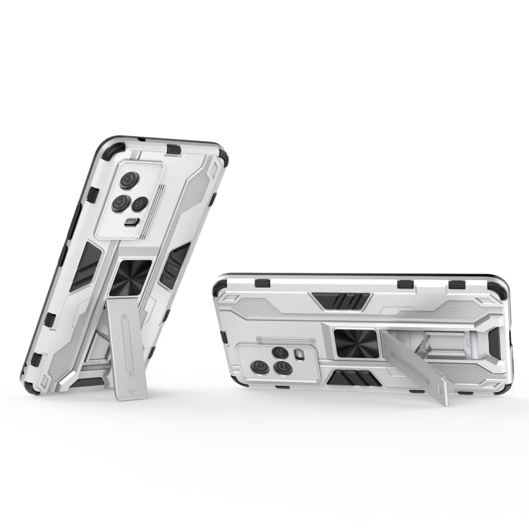 For vivo iQOO 8 Supersonic PC + TPU Shock-proof Protective Case with Holder