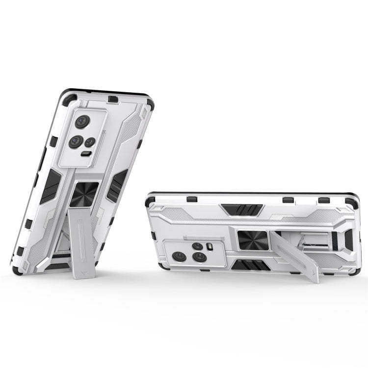 For vivo iQOO 8 Pro Supersonic PC + TPU Shock-proof Protective Case with Holder