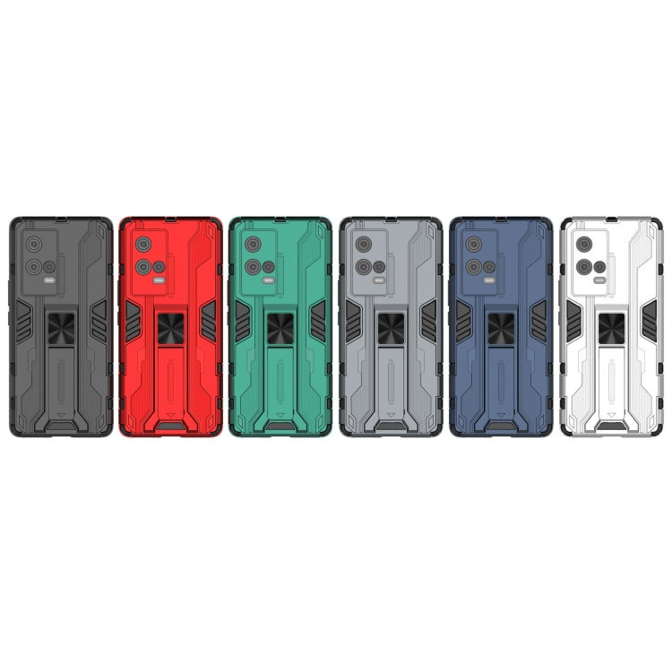 For vivo iQOO 8 Pro Supersonic PC + TPU Shock-proof Protective Case with Holder