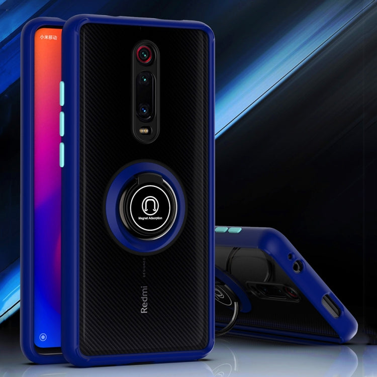 For Xiaomi Redmi K20 Q Shadow 1 Series TPU + PC Protective Case with 360 Degrees Rotate Ring Holder