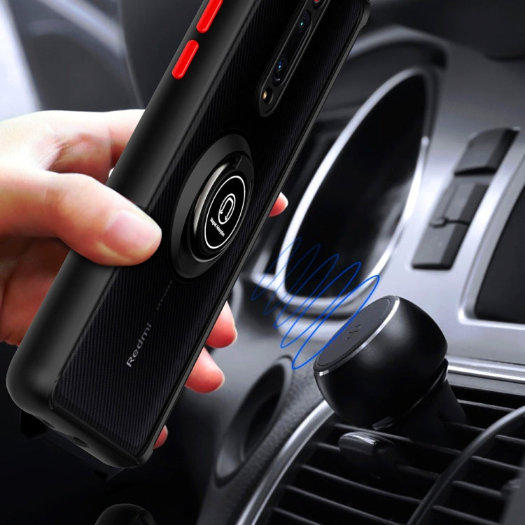 For Xiaomi Redmi K20 Q Shadow 1 Series TPU + PC Protective Case with 360 Degrees Rotate Ring Holder