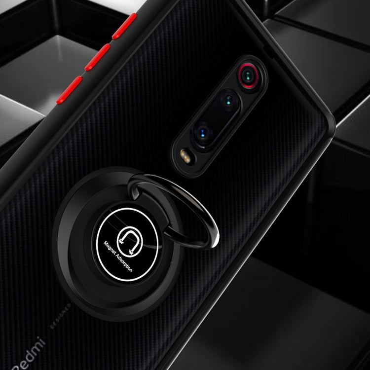 For Xiaomi Redmi K20 Q Shadow 1 Series TPU + PC Protective Case with 360 Degrees Rotate Ring Holder