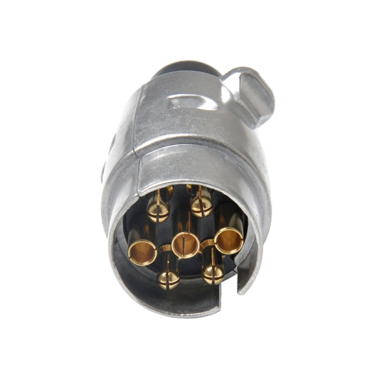 A0202 12V 7 Pin Plug & Socket Wiring Lights Trailer Adapter Connector EU Plug