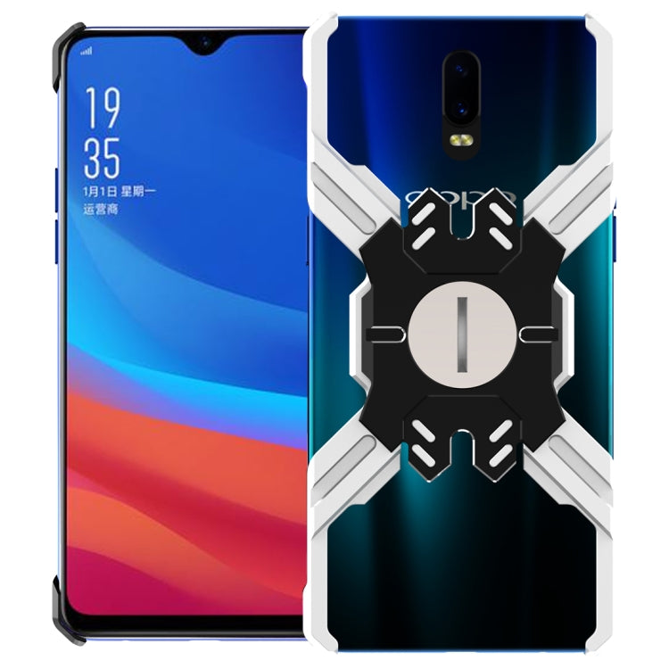 For OPPO R17 Pro Hero Series Anti-fall Wear-resistant Metal Protective Case with Bracket