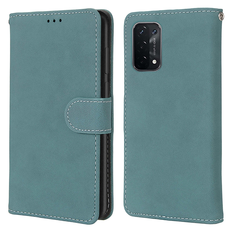 For OPPO A54 5G / A74 5G / A93 5G / A93s 5G Retro Frosted Horizontal Flip PU Leather Case with Holder & Card Slots & Wallet & Photo Frame