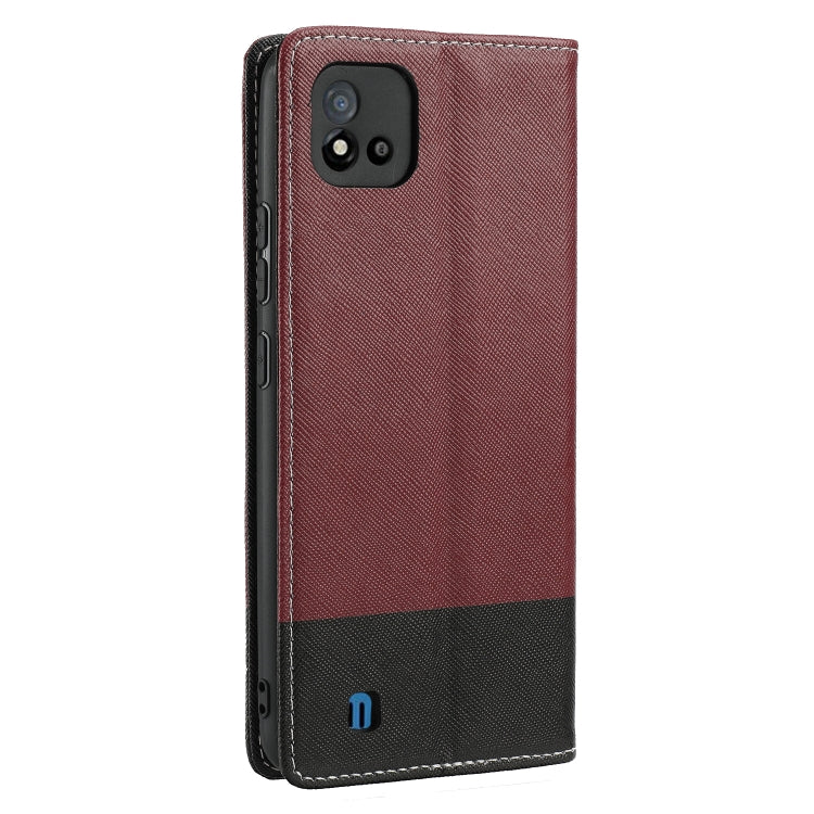 For OPPO Realme C11 2021 Cross Texture Magnetic Horizontal Flip Leather Case with Card Slots & Holder & Wallet