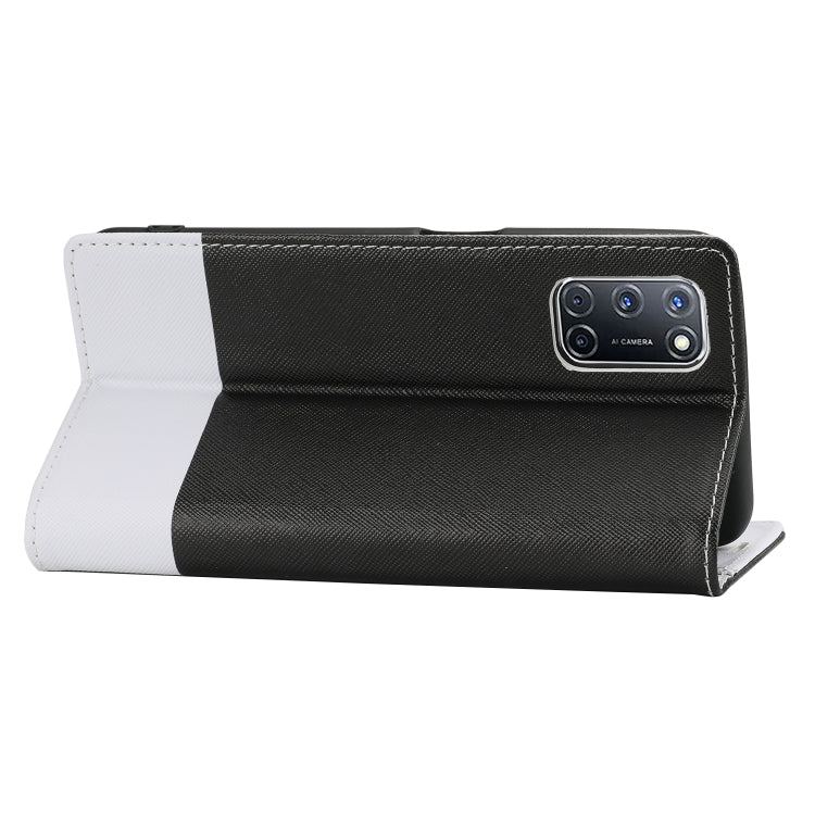 For OPPO A52 Cross Texture Magnetic Horizontal Flip Leather Case with Card Slots & Holder & Wallet