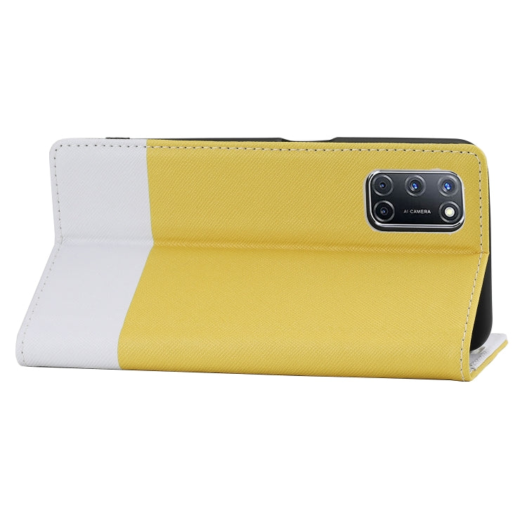 For OPPO A52 Cross Texture Magnetic Horizontal Flip Leather Case with Card Slots & Holder & Wallet