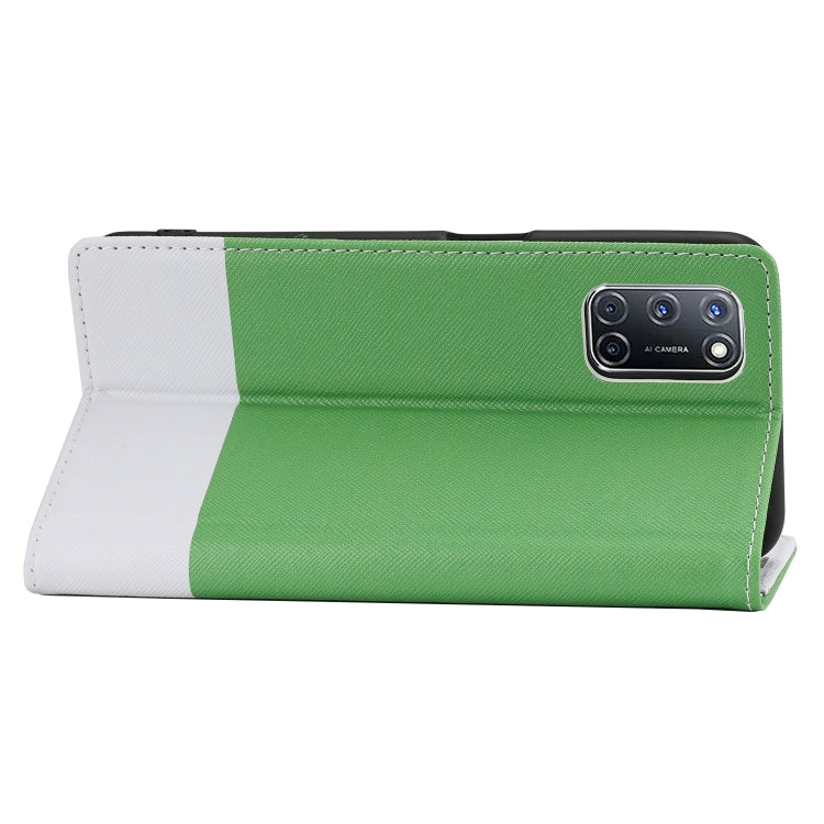 For OPPO A52 Cross Texture Magnetic Horizontal Flip Leather Case with Card Slots & Holder & Wallet