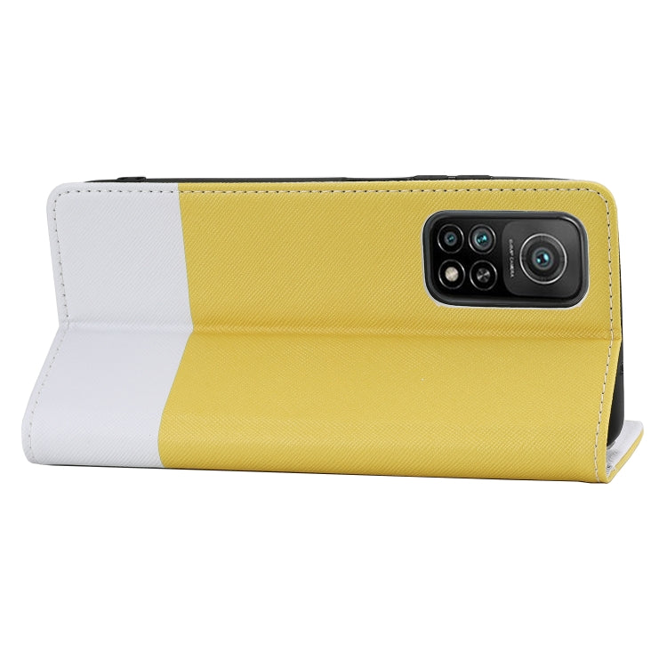 For Xiaomi Mi 10T 5G Cross Texture Magnetic Horizontal Flip Leather Case with Card Slots & Holder & Wallet