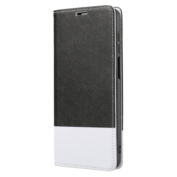 For Xiaomi Redmi Note 10 5G Cross Texture Magnetic Horizontal Flip Leather Case with Card Slots & Holder & Wallet
