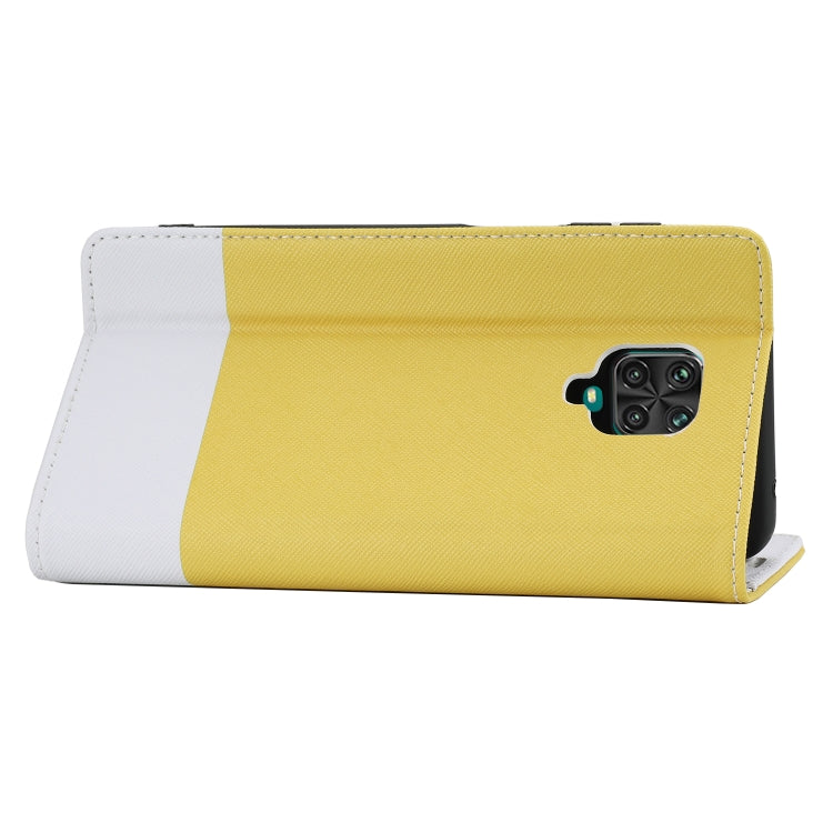 For Xiaomi Redmi Note 9 Pro Cross Texture Magnetic Horizontal Flip Leather Case with Card Slots & Holder & Wallet