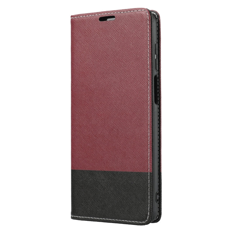 For Xiaomi Redmi Note 9 Pro Cross Texture Magnetic Horizontal Flip Leather Case with Card Slots & Holder & Wallet