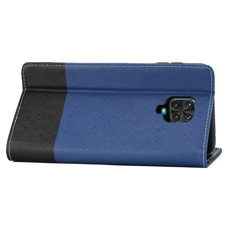 For Xiaomi Redmi Note 9 Pro Cross Texture Magnetic Horizontal Flip Leather Case with Card Slots & Holder & Wallet