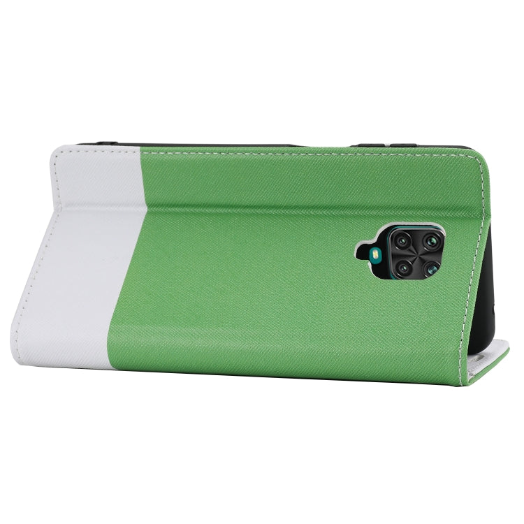 For Xiaomi Redmi Note 9 Pro Cross Texture Magnetic Horizontal Flip Leather Case with Card Slots & Holder & Wallet