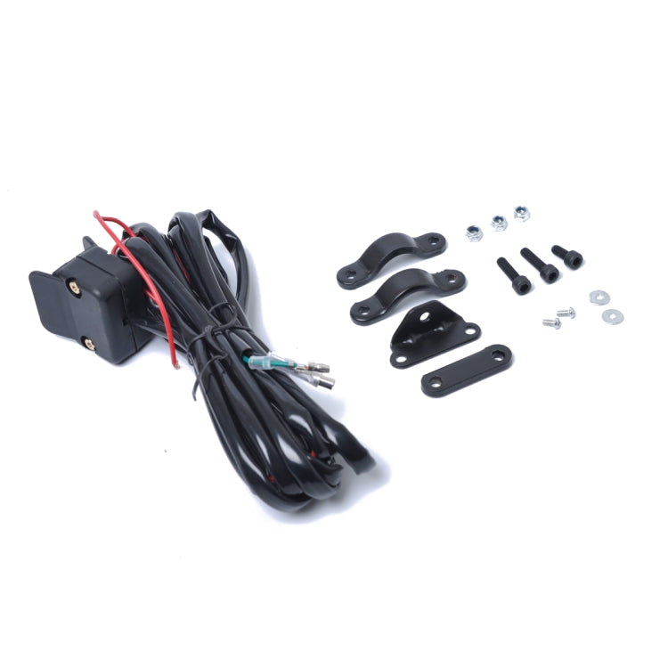 A0398 ATV Thumb Switch Control Cable Motorcycle Switch Handlebar Control Line, Cable Length: 3m