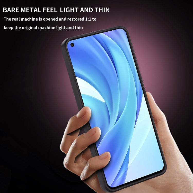 For Xiaomi Mi 11 Lite Warrior Armor Sliding Camera Cover Design TPU + PC Shockproof Case with Ring Holder