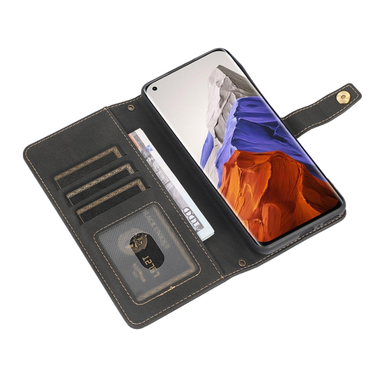 For Xiaomi Mi 11 Pro PU + TPU Horizontal Flip Leather Case with Holder & Card Slot & Wallet & Lanyard