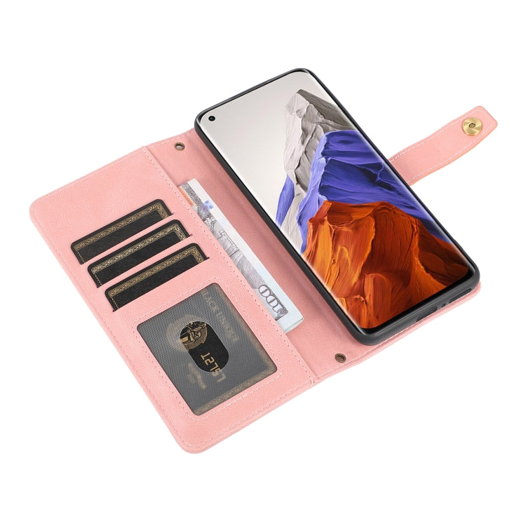 For Xiaomi Mi 11 Pro PU + TPU Horizontal Flip Leather Case with Holder & Card Slot & Wallet & Lanyard