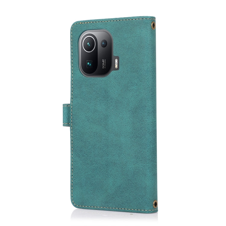 For Xiaomi Mi 11 Pro PU + TPU Horizontal Flip Leather Case with Holder & Card Slot & Wallet & Lanyard