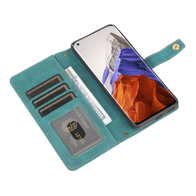 For Xiaomi Mi 11 Pro PU + TPU Horizontal Flip Leather Case with Holder & Card Slot & Wallet & Lanyard