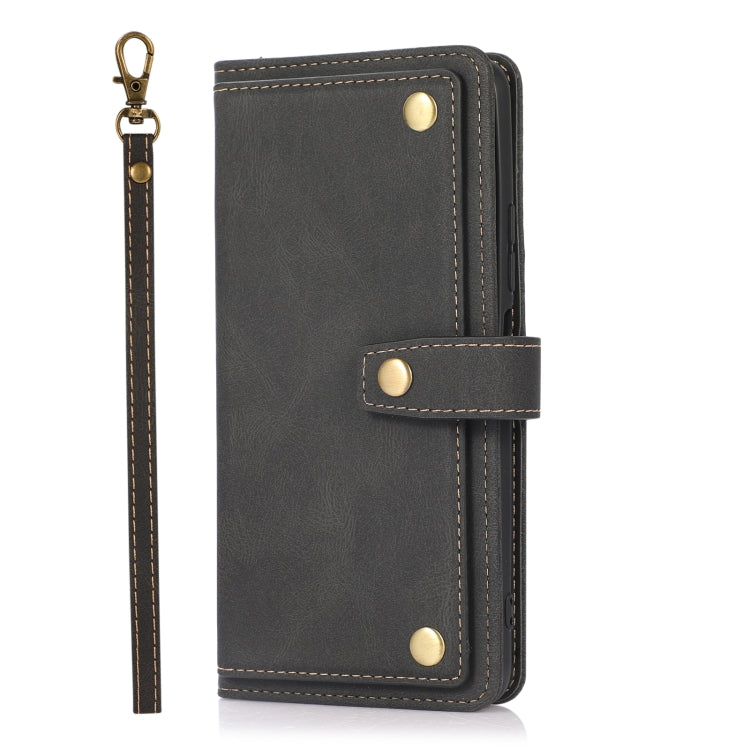 For Xiaomi Redmi K40 PU + TPU Horizontal Flip Leather Case with Holder & Card Slot & Wallet & Lanyard