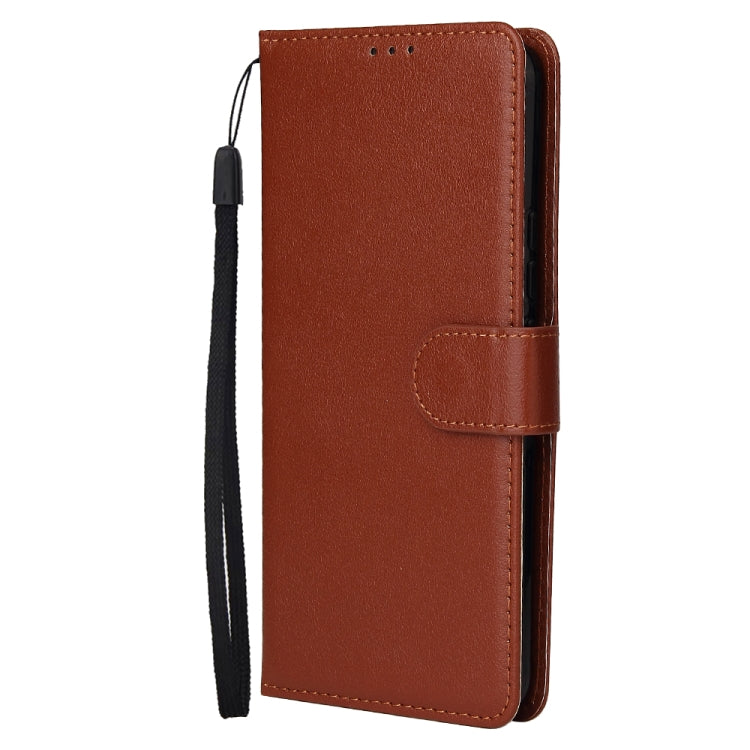 For OPPO Realme 8 / 8 Pro 4G Multifunctional Horizontal Flip Leather Case, with Three Card Slot & Holder & Photo Frame & Lanyard