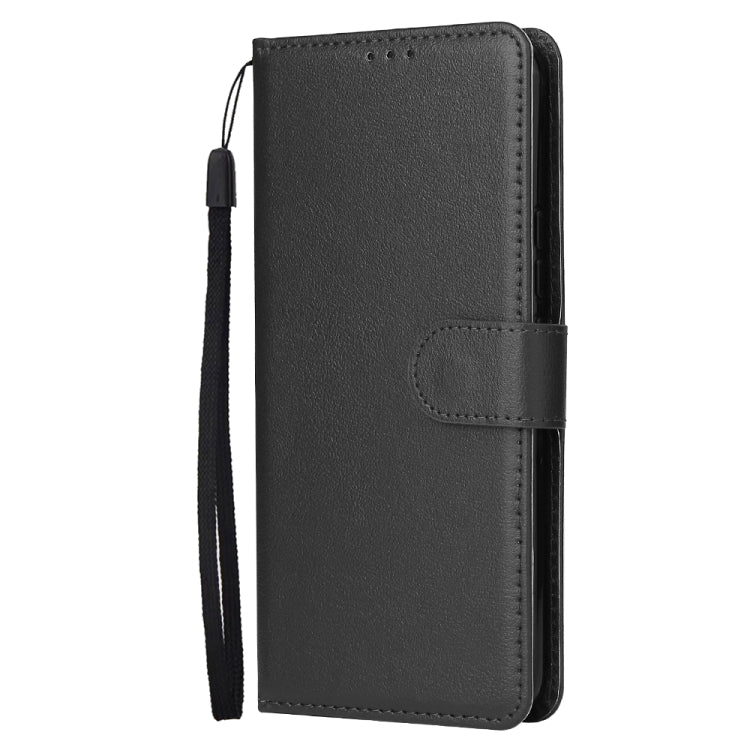 For OPPO Realme 8 / 8 Pro 4G Multifunctional Horizontal Flip Leather Case, with Three Card Slot & Holder & Photo Frame & Lanyard