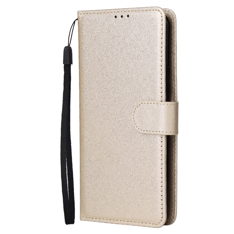 For OPPO Realme 8 / 8 Pro 4G Multifunctional Horizontal Flip Leather Case, with Three Card Slot & Holder & Photo Frame & Lanyard