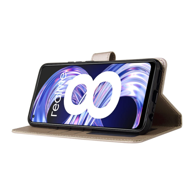 For OPPO Realme 8 / 8 Pro 4G Multifunctional Horizontal Flip Leather Case, with Three Card Slot & Holder & Photo Frame & Lanyard