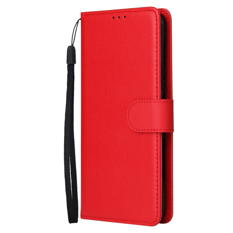 For OPPO Realme 8 / 8 Pro 4G Multifunctional Horizontal Flip Leather Case, with Three Card Slot & Holder & Photo Frame & Lanyard