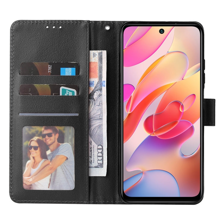 For Xiaomi Redmi Note 10 5G Multifunctional Horizontal Flip Leather Case, with Three Card Slot & Holder & Photo Frame & Lanyard
