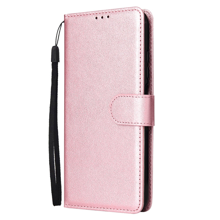 For Xiaomi Redmi Note 10 5G Multifunctional Horizontal Flip Leather Case, with Three Card Slot & Holder & Photo Frame & Lanyard