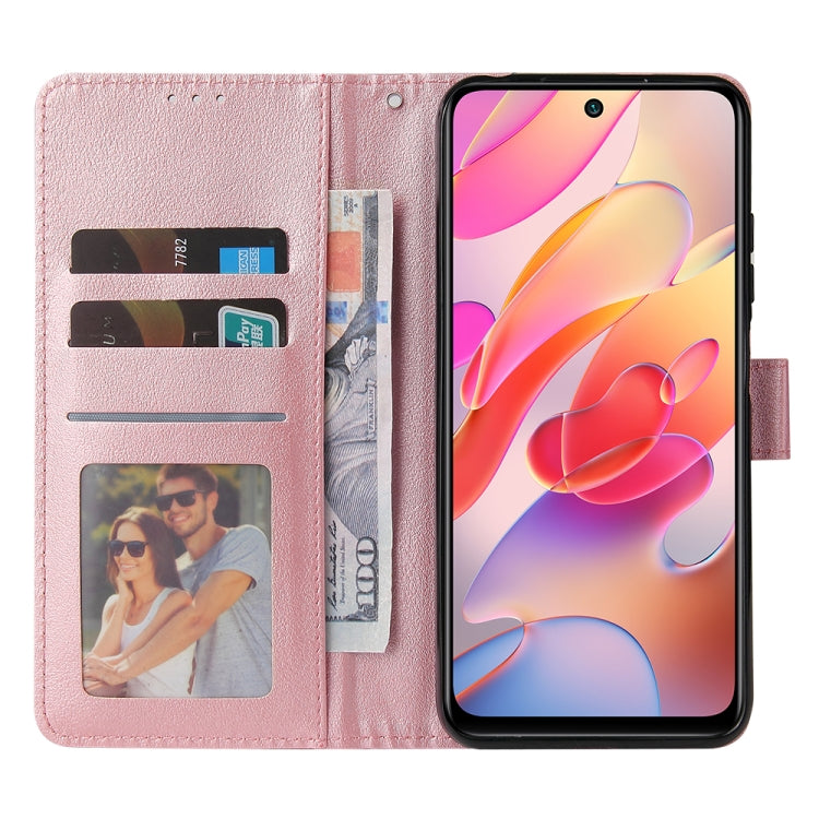 For Xiaomi Redmi Note 10 5G Multifunctional Horizontal Flip Leather Case, with Three Card Slot & Holder & Photo Frame & Lanyard