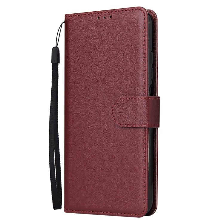For Xiaomi Redmi Note 10 5G Multifunctional Horizontal Flip Leather Case, with Three Card Slot & Holder & Photo Frame & Lanyard