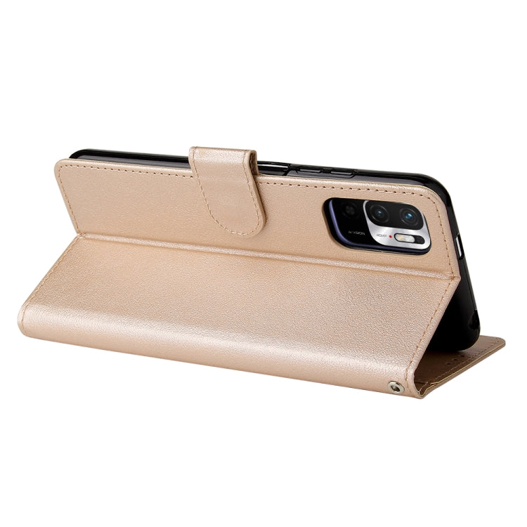 For Xiaomi Redmi Note 10 5G Multifunctional Horizontal Flip Leather Case, with Three Card Slot & Holder & Photo Frame & Lanyard