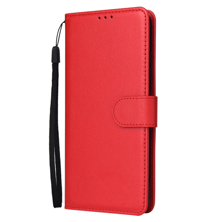 For Xiaomi Redmi Note 10 5G Multifunctional Horizontal Flip Leather Case, with Three Card Slot & Holder & Photo Frame & Lanyard