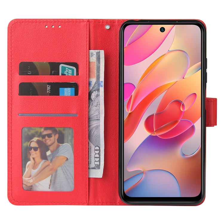 For Xiaomi Redmi Note 10 5G Multifunctional Horizontal Flip Leather Case, with Three Card Slot & Holder & Photo Frame & Lanyard