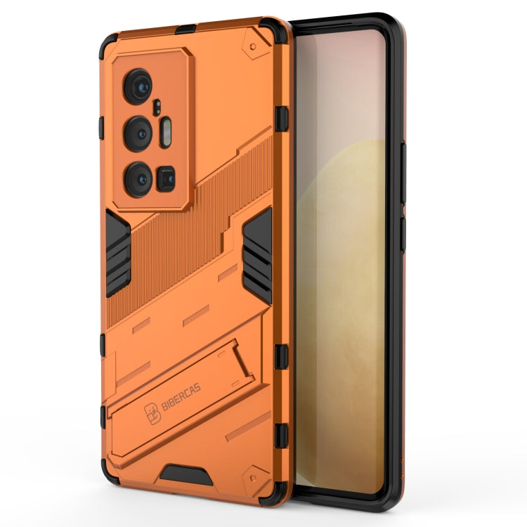 For vivo X70 Pro+ Punk Armor 2 in 1 PC + TPU Shockproof Case with Invisible Holder