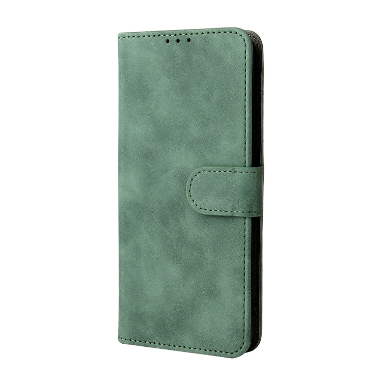 For OPPO Realme C21Y Solid Color Skin Feel Magnetic Buckle Horizontal Flip Calf Texture PU Leather Case with Holder & Card Slots & Wallet